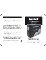 Preview for 1 page of TireTek RX-i User Manual