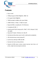 Preview for 4 page of TIS electronics QuickTouch 875250 User Manual