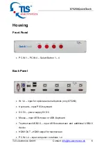 Preview for 6 page of TIS electronics QuickTouch 875250 User Manual