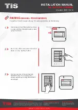 Preview for 10 page of TIS ADS-1D-1Z Installation Manual