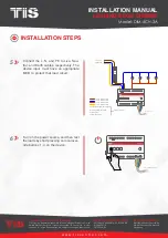 Предварительный просмотр 4 страницы TIS DIM-4CH-3A Installation Manual