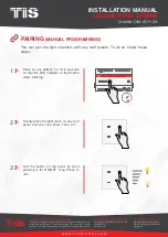 Предварительный просмотр 5 страницы TIS DIM-4CH-3A Installation Manual