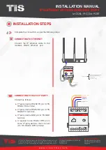 Предварительный просмотр 4 страницы TIS IP-COM-PORT Installation Manual