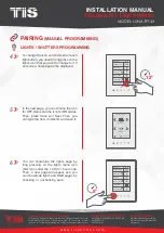 Preview for 15 page of TIS LUNA TFT43 Installation Manual