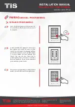 Preview for 25 page of TIS LUNA TFT43 Installation Manual