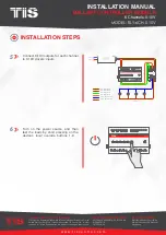 Предварительный просмотр 4 страницы TIS RLY-6CH-0-10V Installation Manual