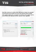 Preview for 15 page of TIS TIS-AVIP-MTX44 Installation Manual