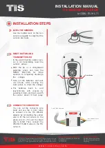 Предварительный просмотр 6 страницы TIS TIS-WS-71 Installation Manual