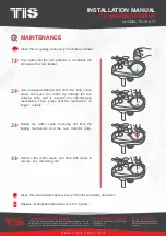 Предварительный просмотр 7 страницы TIS TIS-WS-71 Installation Manual