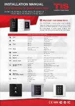 Preview for 1 page of TIS TIT-2G-BUS-K Installation Manual