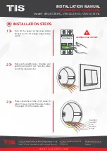 Preview for 3 page of TIS VENERA VEN-1S-1R-HC Installation Manual