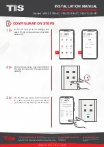 Preview for 8 page of TIS VENERA VEN-1S-1R-HC Installation Manual