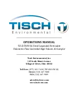 Tisch Environmental TE-5170DV Operation Manual preview