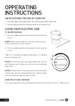 Предварительный просмотр 8 страницы Tisira TFCM629WE User Manual