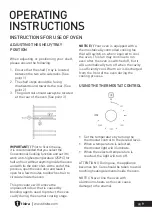 Предварительный просмотр 9 страницы Tisira TFCM629WE User Manual