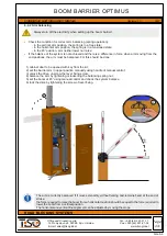 Preview for 14 page of Tiso Optimus 40 Installation And Operation Manual