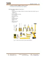 Предварительный просмотр 19 страницы Tiso SpeedBlade T3.KCD.XV.X Series Operation Manual