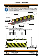 Предварительный просмотр 8 страницы Tiso TYRE-KILLER RB 371-03 Installation And Operation Manual