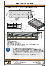 Предварительный просмотр 12 страницы Tiso TYRE-KILLER RB 371-03 Installation And Operation Manual