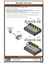 Предварительный просмотр 13 страницы Tiso TYRE-KILLER RB 371-03 Installation And Operation Manual