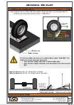 Предварительный просмотр 19 страницы Tiso TYRE-KILLER RB 371-03 Installation And Operation Manual