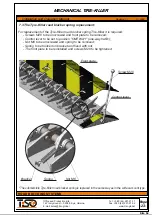 Предварительный просмотр 23 страницы Tiso TYRE-KILLER RB 371-03 Installation And Operation Manual