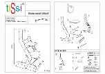 Preview for 1 page of tiSsi DawOst High chair Directions For Use Manual