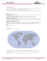 Preview for 2 page of Tissot GMT QUARTZ User Manual