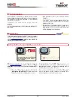 Preview for 6 page of Tissot HIGH T User Manual