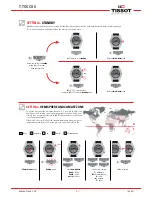 Preview for 5 page of Tissot T001.520.47.281.00 User Manual