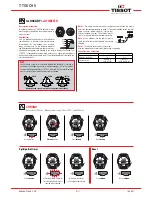 Предварительный просмотр 8 страницы Tissot T001.520.47.281.00 User Manual