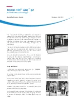 Tissue-Tek Glas g2 Quick Reference Manual preview