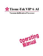 Preview for 1 page of Tissue-Tek VIP 6 AI Operating Manual