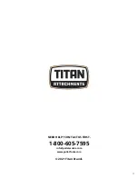 Preview for 9 page of Titan Attachments 12PRESS1 Operator'S Manual