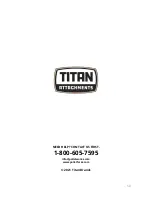 Предварительный просмотр 50 страницы Titan Attachments 191587 Operator'S Manual