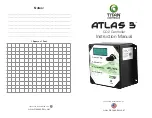 Titan Controls Atlas 3 Instruction Manual preview