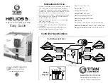 Titan Controls Helios 3 Easy Manual preview