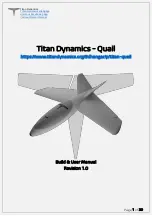 Preview for 1 page of Titan Dynamics Quail User Manual