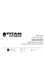 Предварительный просмотр 4 страницы Titan Fitness 30X3PARBARS Owner'S Manual