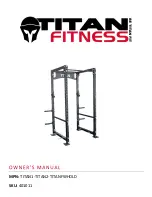 Titan Fitness 401011 Owner'S Manual предпросмотр