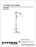 Предварительный просмотр 1 страницы Titan Fitness 401378 Operator'S Manual