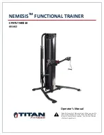 Titan Fitness 401462 Operator'S Manual preview