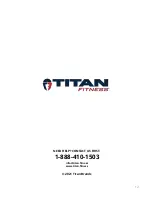 Preview for 12 page of Titan Fitness 401462 Operator'S Manual