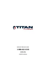 Preview for 20 page of Titan Fitness 402604 Operator'S Manual