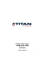 Предварительный просмотр 11 страницы Titan Fitness 412218 Operator'S Manual