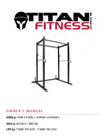 Titan Fitness PWR1-PWR2 Owner'S Manual preview