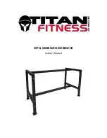 Titan Fitness SWBENCH1 Owner'S Manual preview