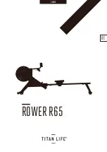 TITAN LIFE ROWER R65 Instructions Manual preview