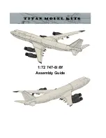 Предварительный просмотр 1 страницы TITAN MODEL KITS 747-8f Assembly Manual