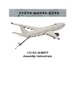 TITAN MODEL KITS KC-30 MRTT Assembly Instructions Manual preview